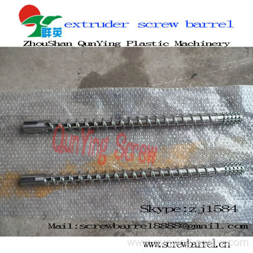 Extruder Bimetallic Barrel Screw 